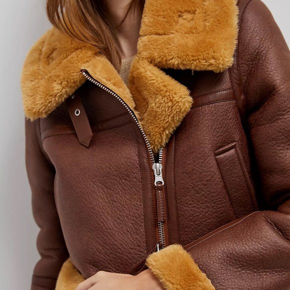 NWT Anthropologie Avec Les Filles Bexley Cropped Moto Jacket - Picture 4 of 10